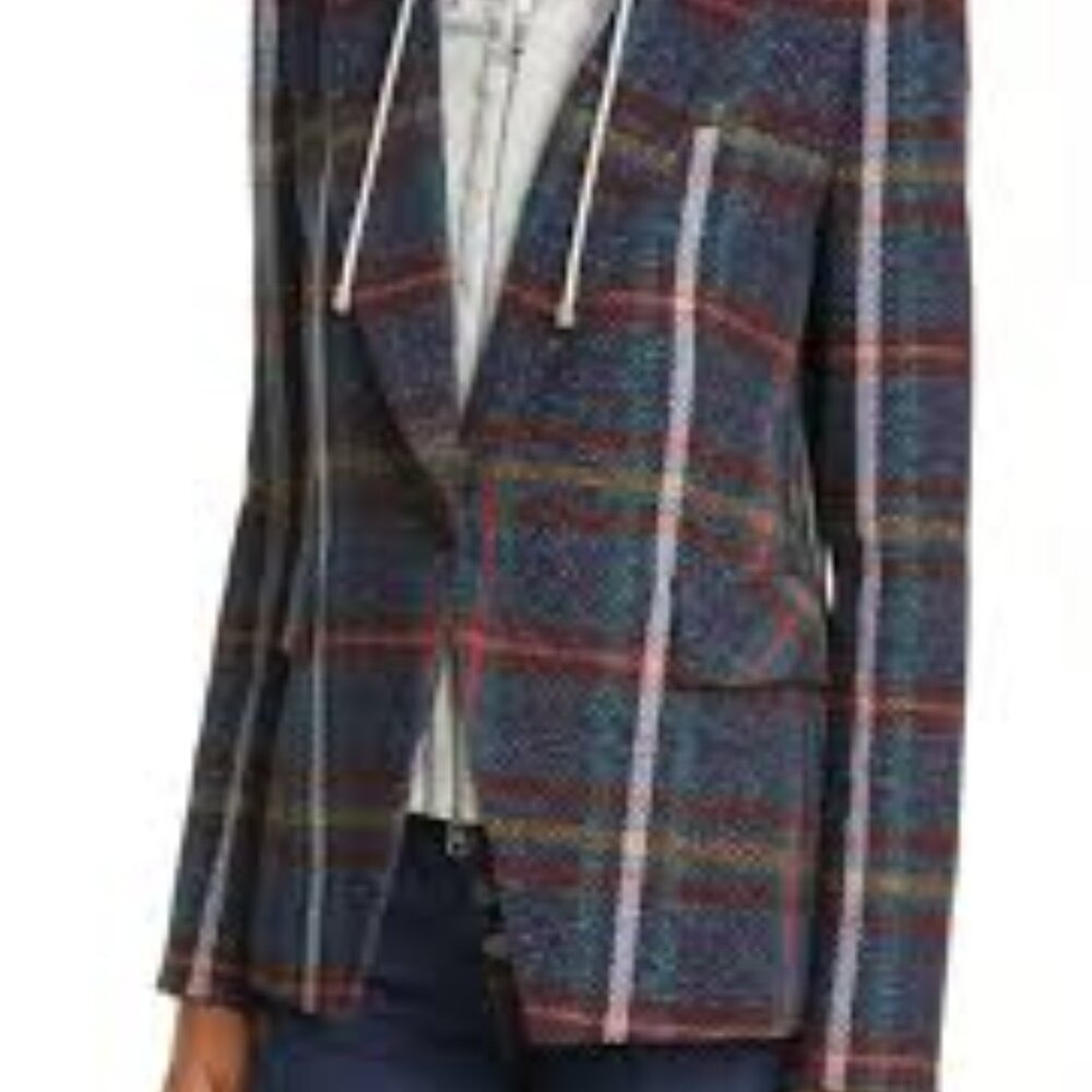 Zane Dickey Jacket by Veronica Beard plaid 12